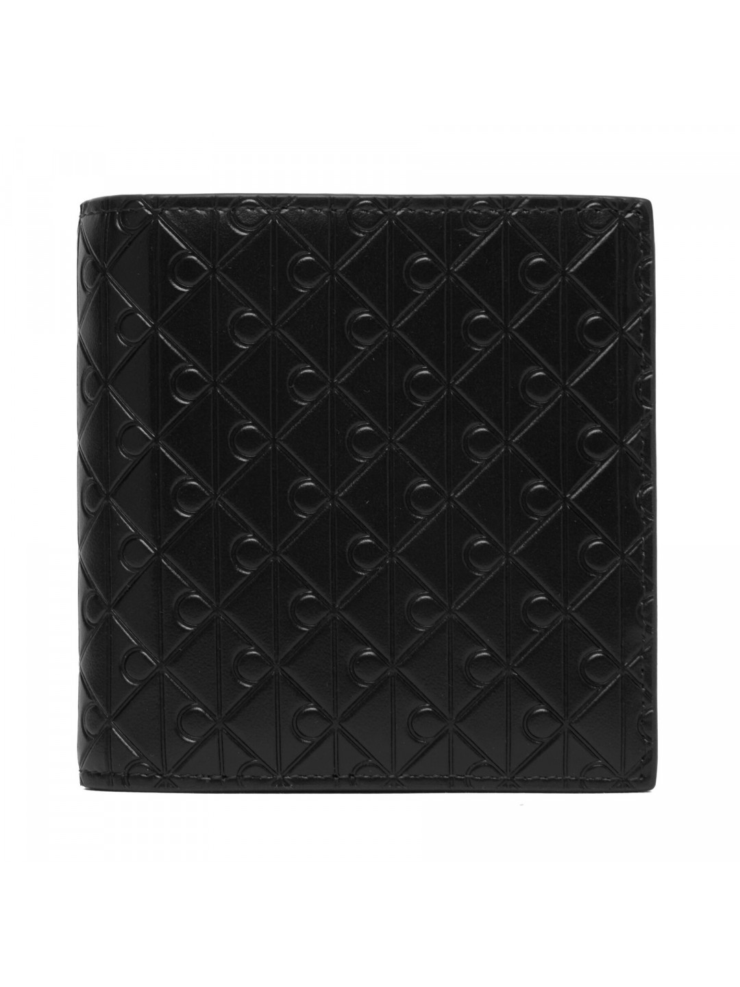 Peněženka Calvin Klein Embossed Emblem Trifold LV04D1145G Černá